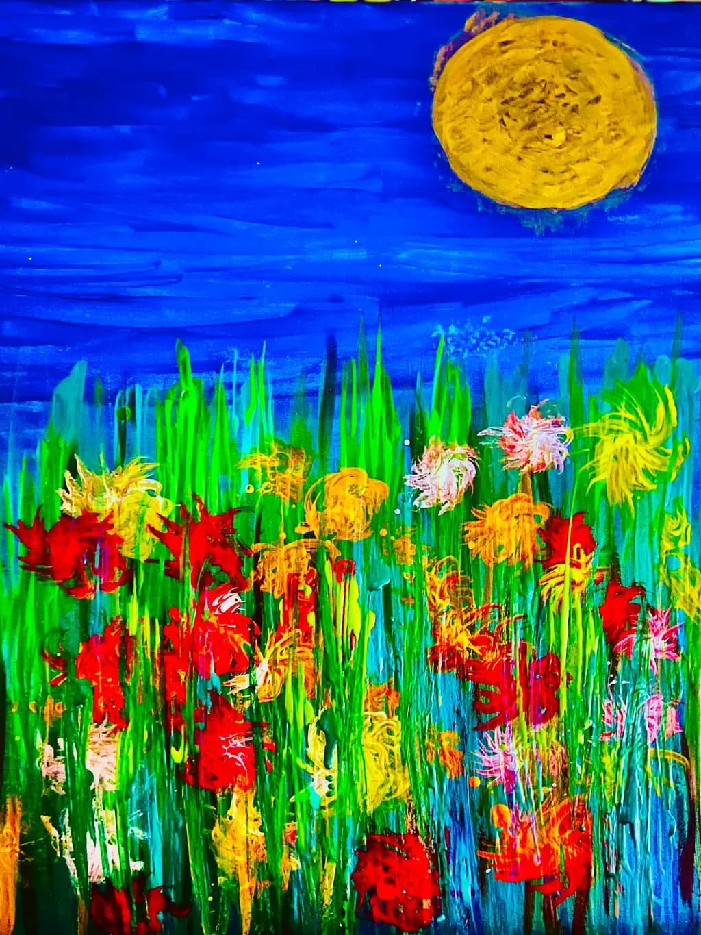 Moonlit Blooms