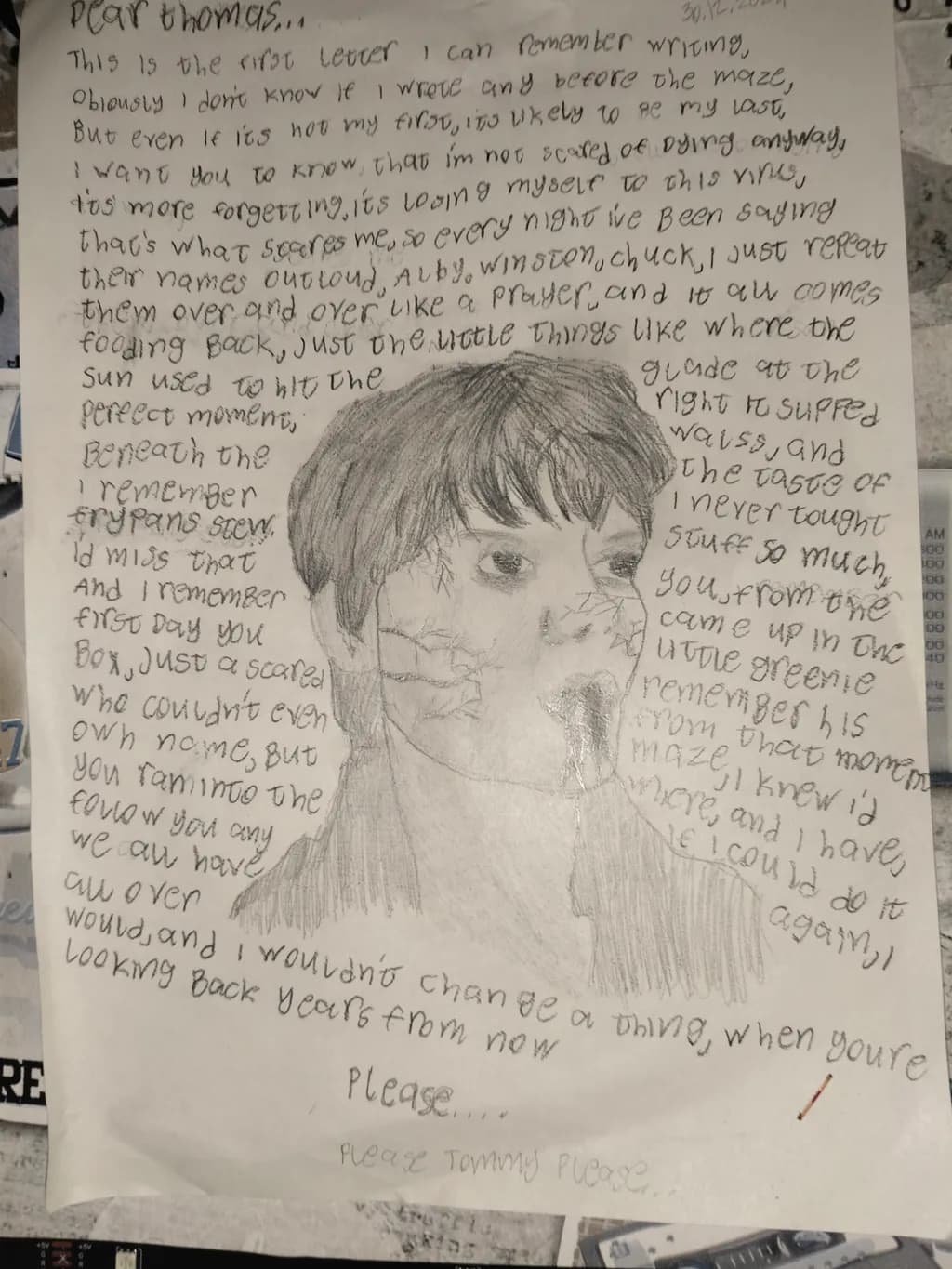 Forgotten Names Letter