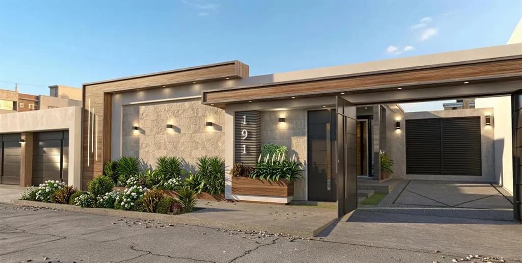 Modern Courtyard Home