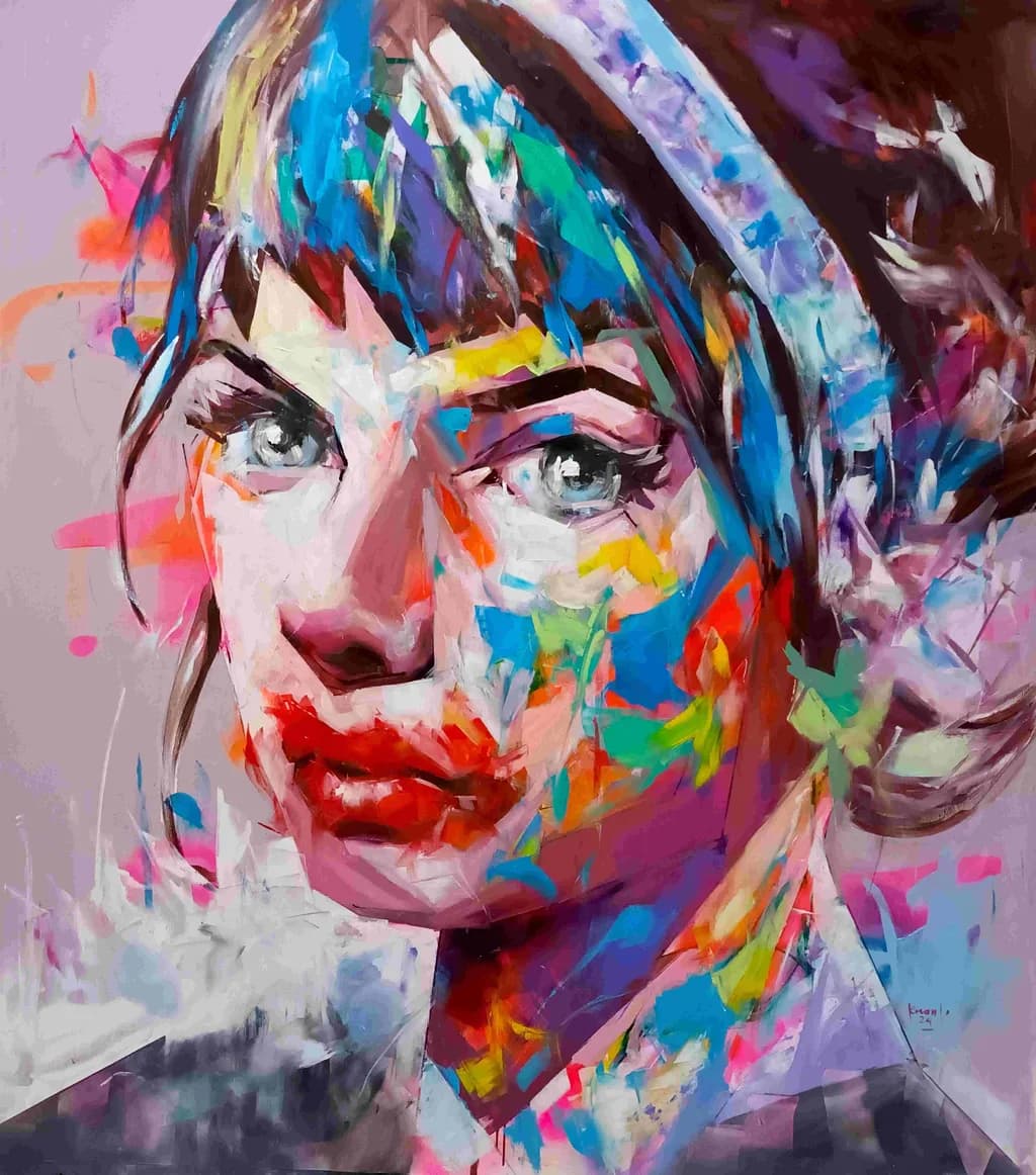 Color Clash Portrait