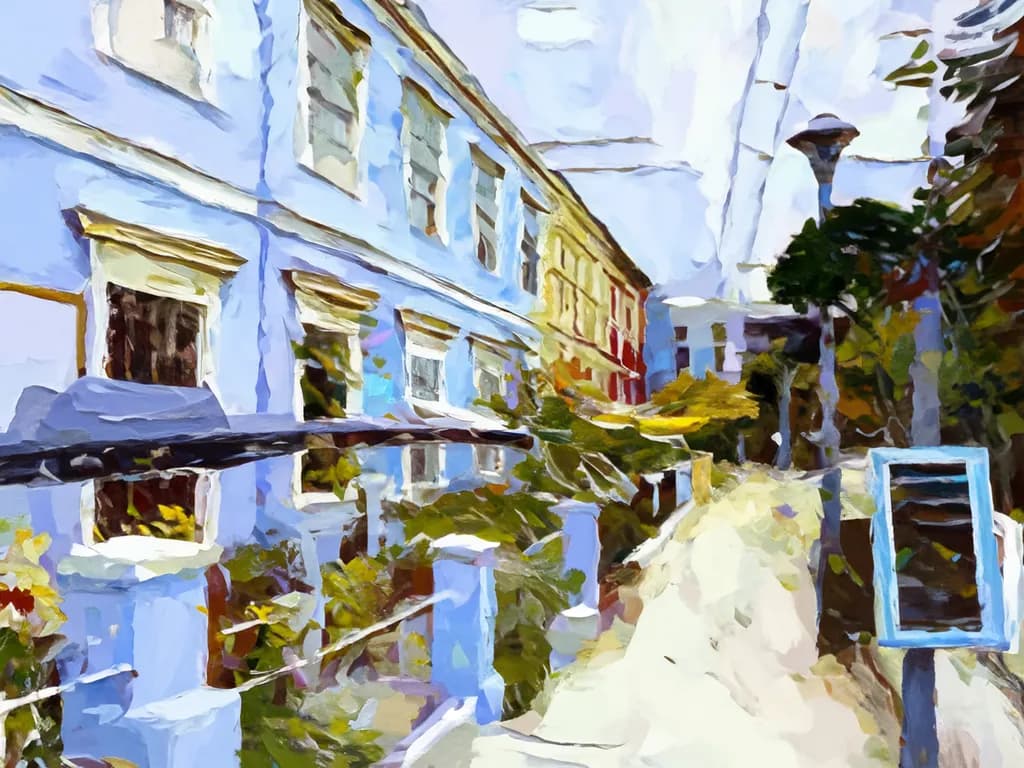 City Courtyard Colors