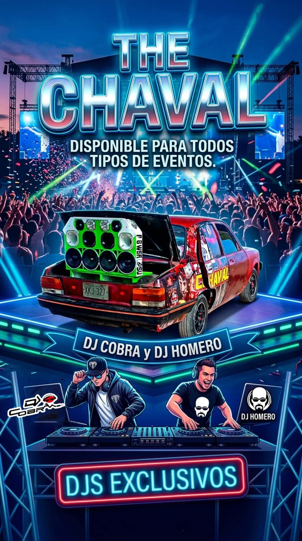 The Chaval DJ Car Showdown