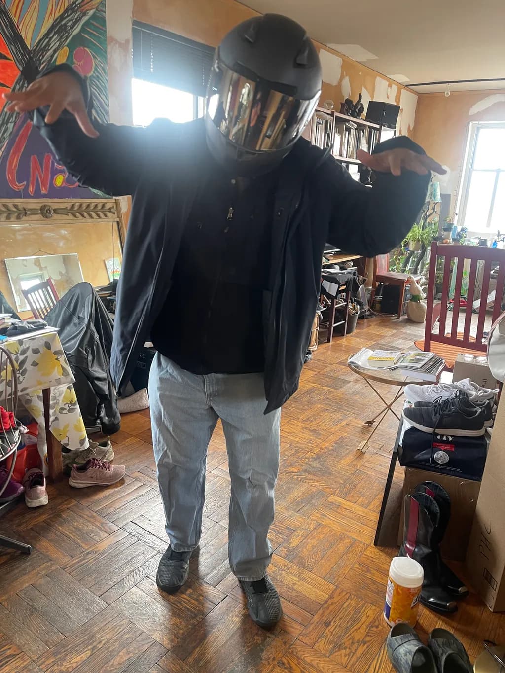 Reflective Rider Mask