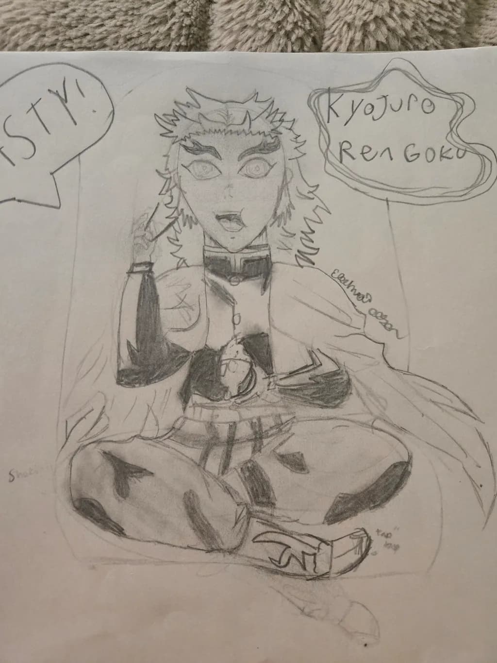 Kyojuro Rengoku Sketch
