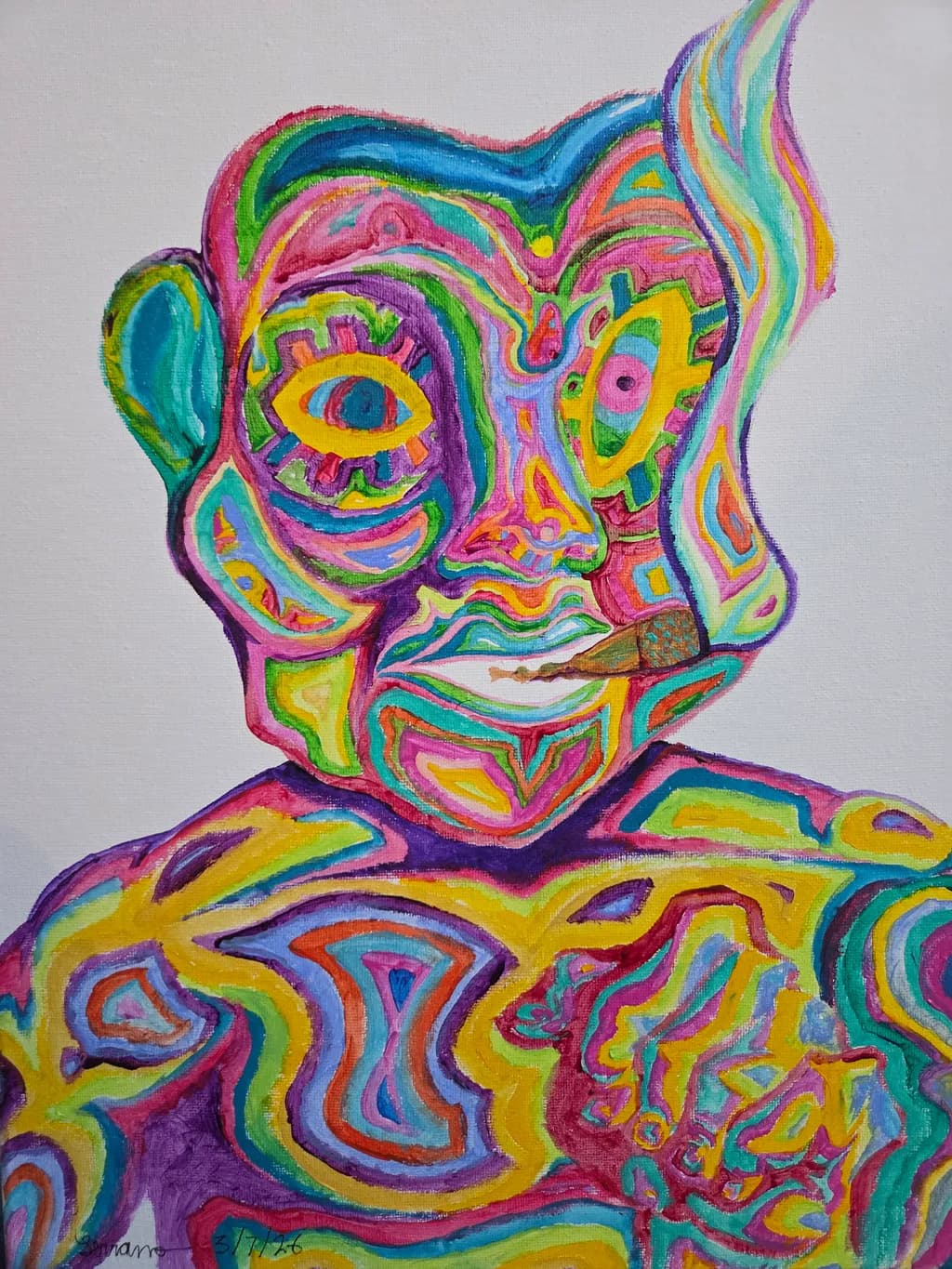 Psychedelic Portrait