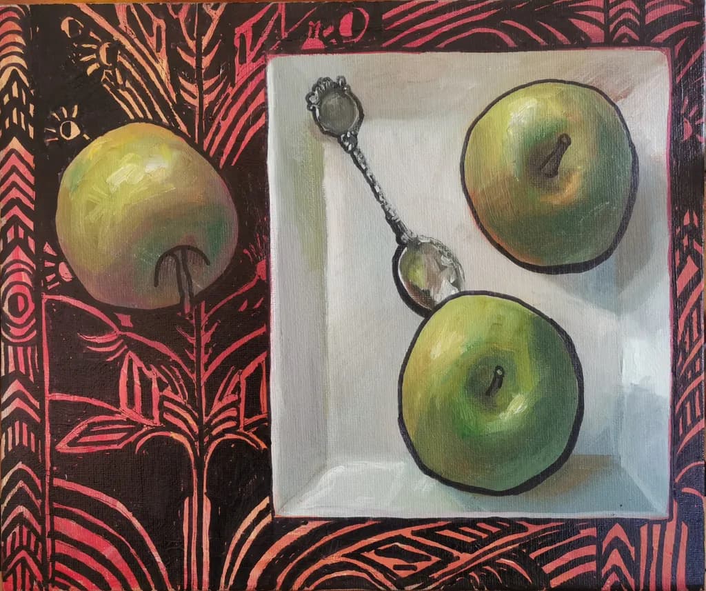 Green Apples and Silver Spoon