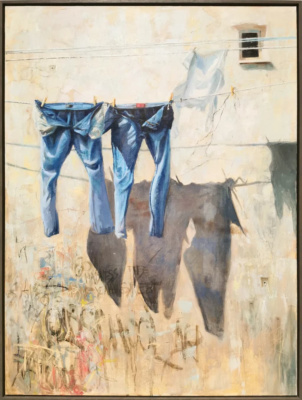 Worn Blue Shadows