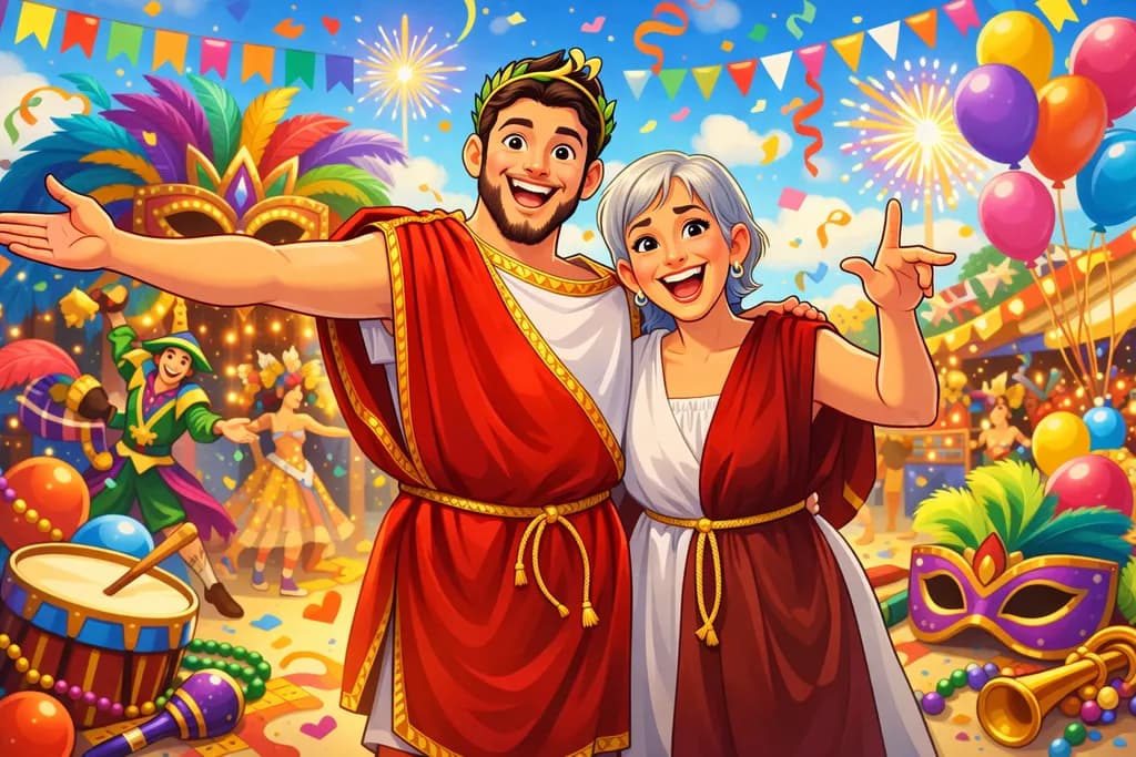 Roman Rave Revelry
