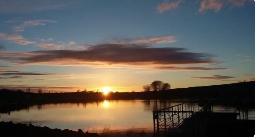 Quiet Dock Sunset