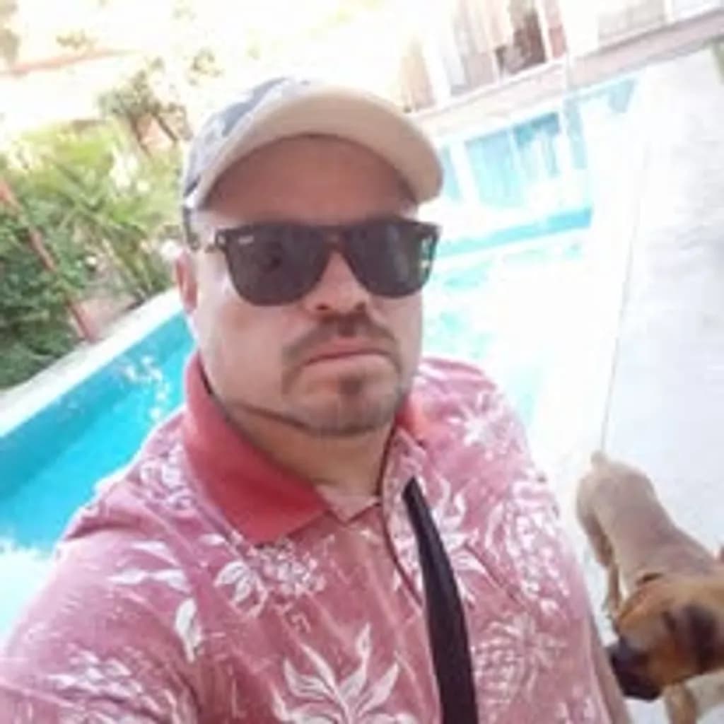 Poolside Moment