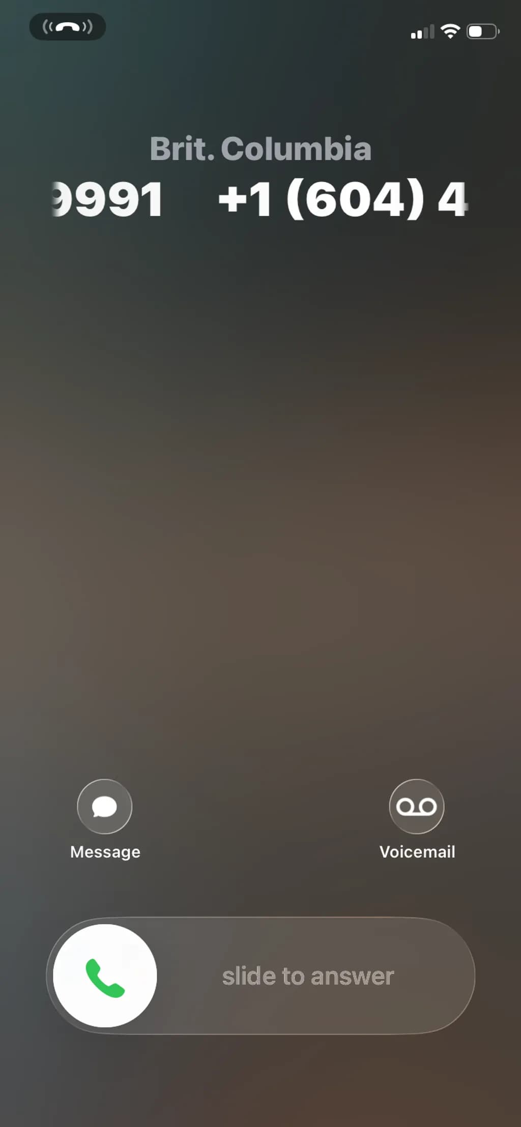 Incoming Call