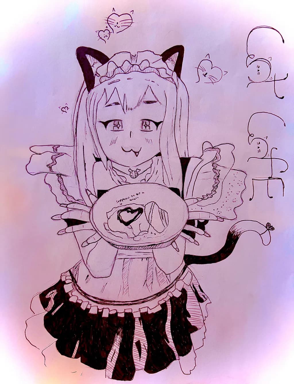 Catgirl Maid Sketch