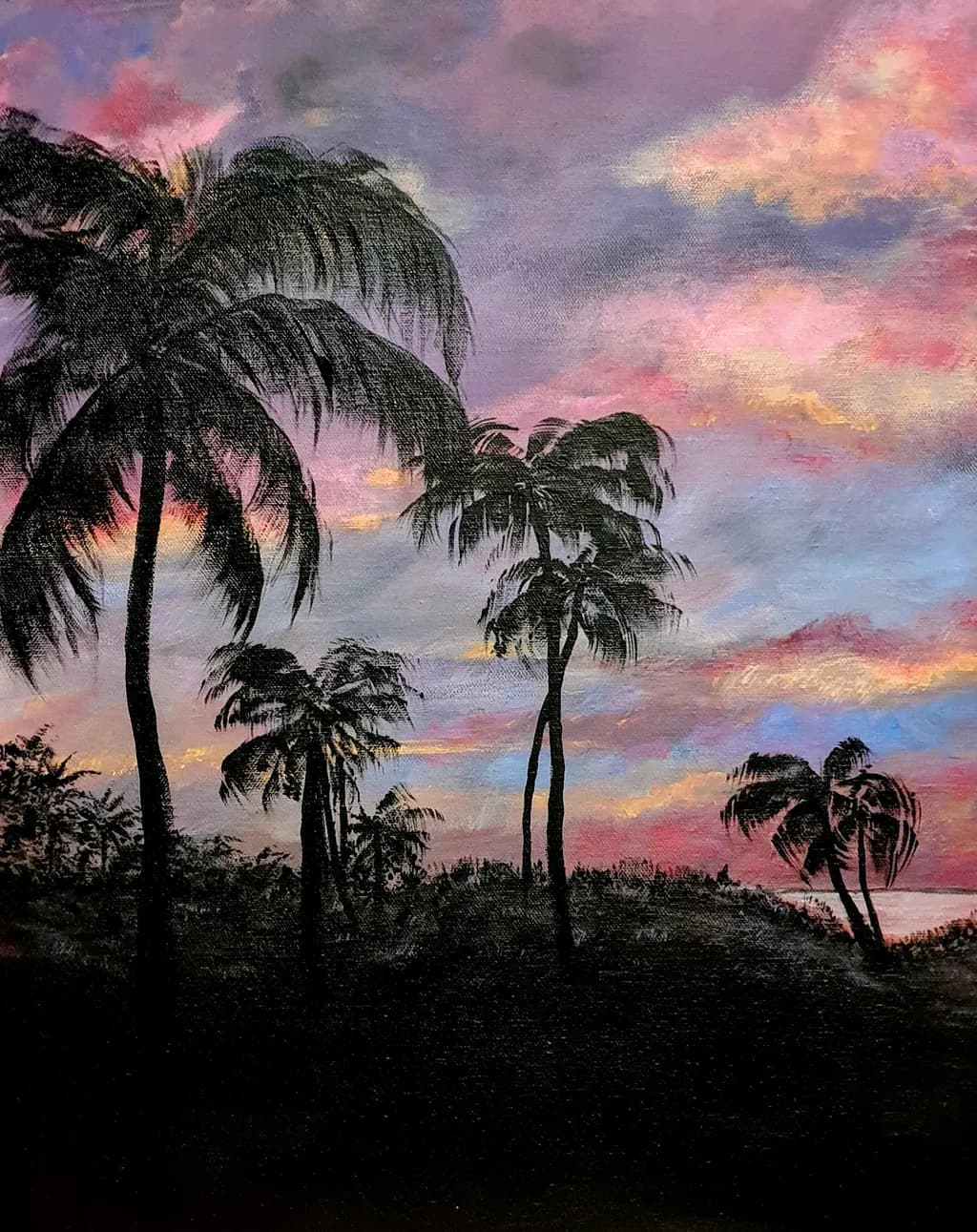 Twilight Palms