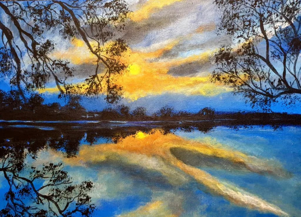 Golden Reflection