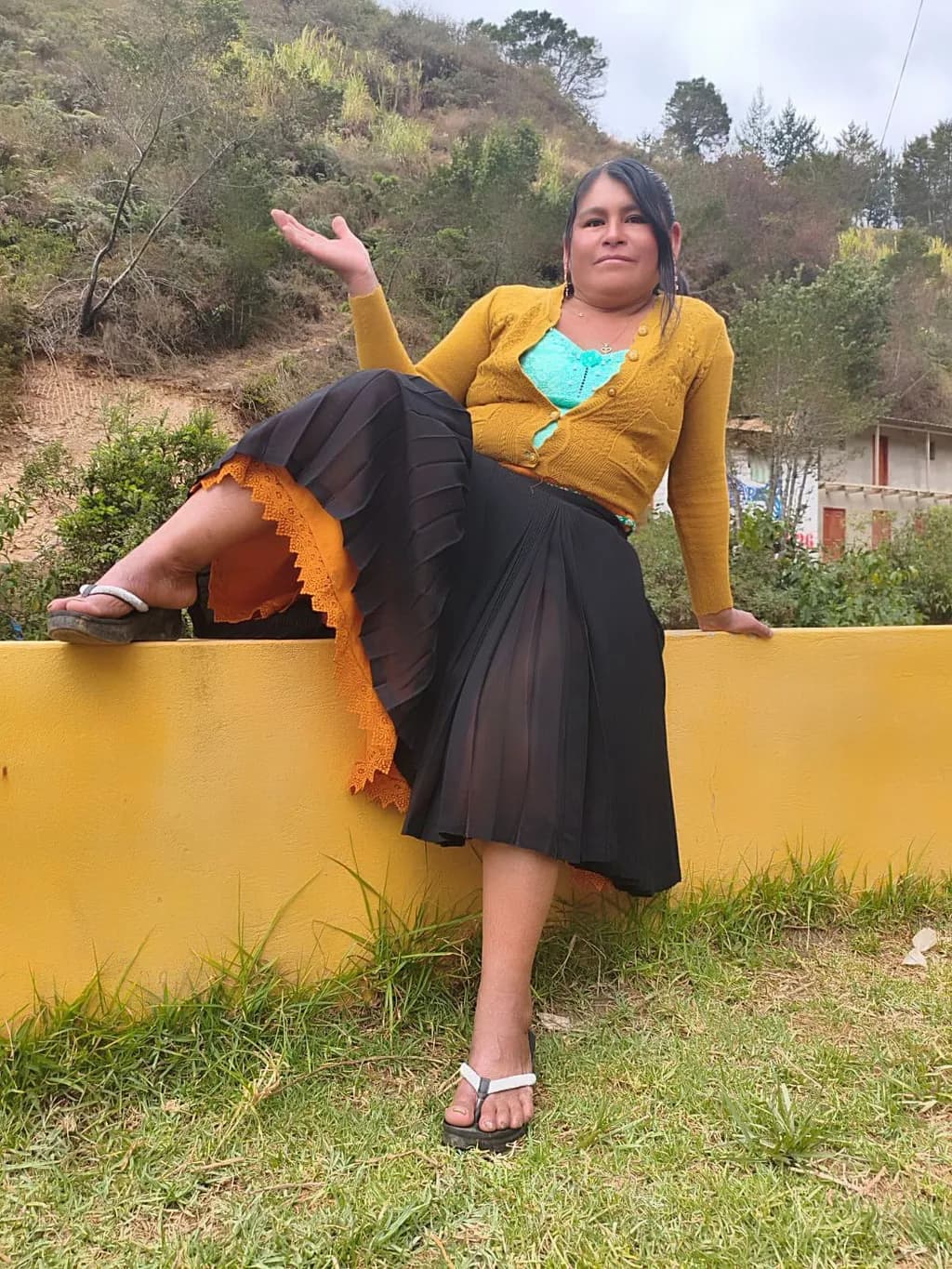 Mustard Contrast Layers