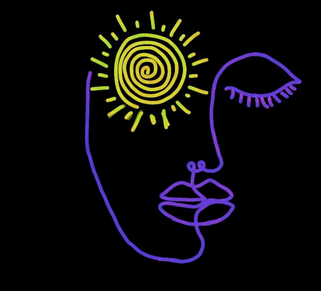 Sunlit Face Spiral