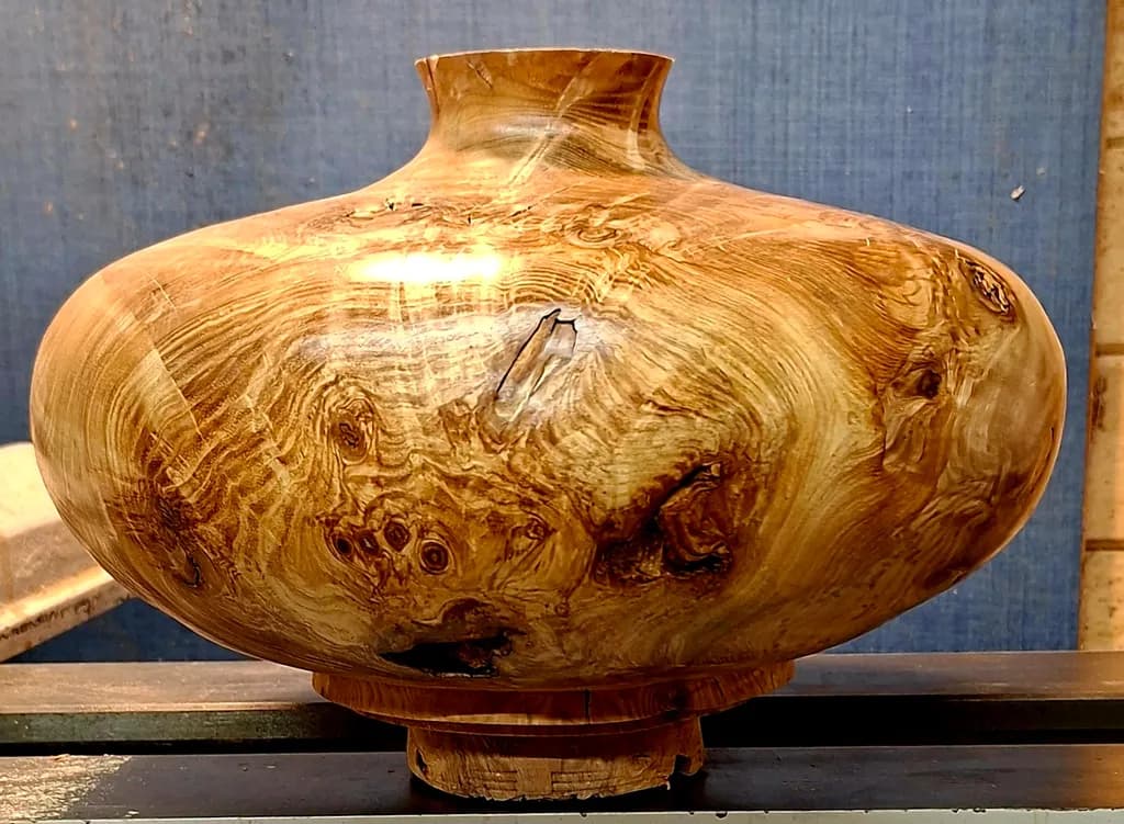 Golden Burl Vessel