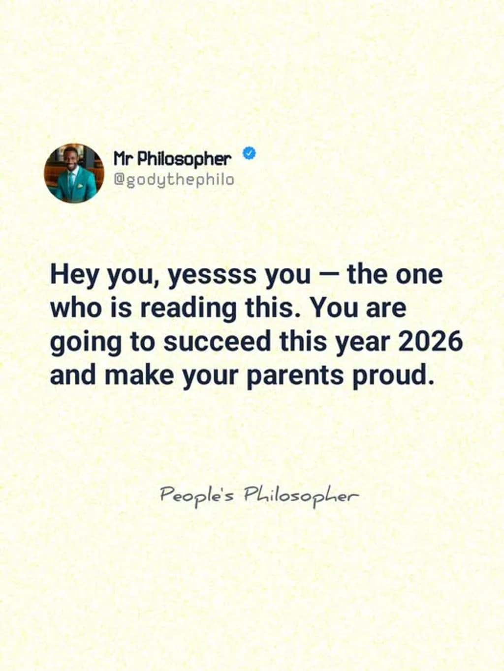 Success 2026 Affirmation