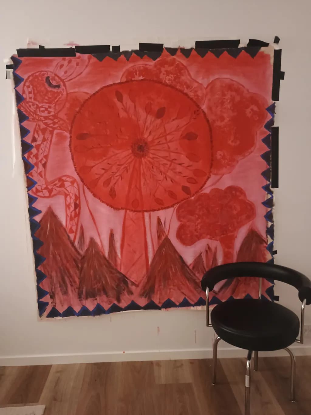 Crimson Grove Tapestry