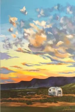Caravan Under Changing Skies