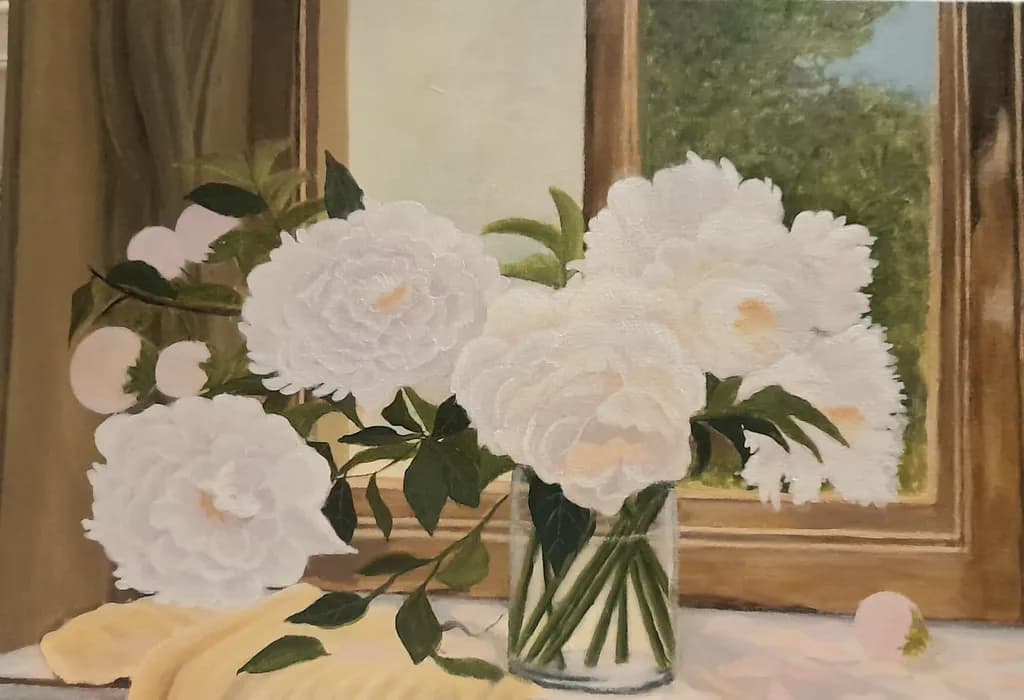 White Camellias