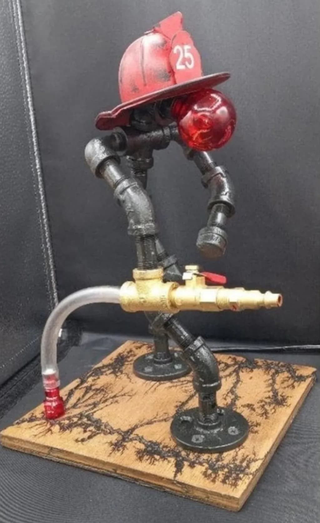 Red Valve Firefighter