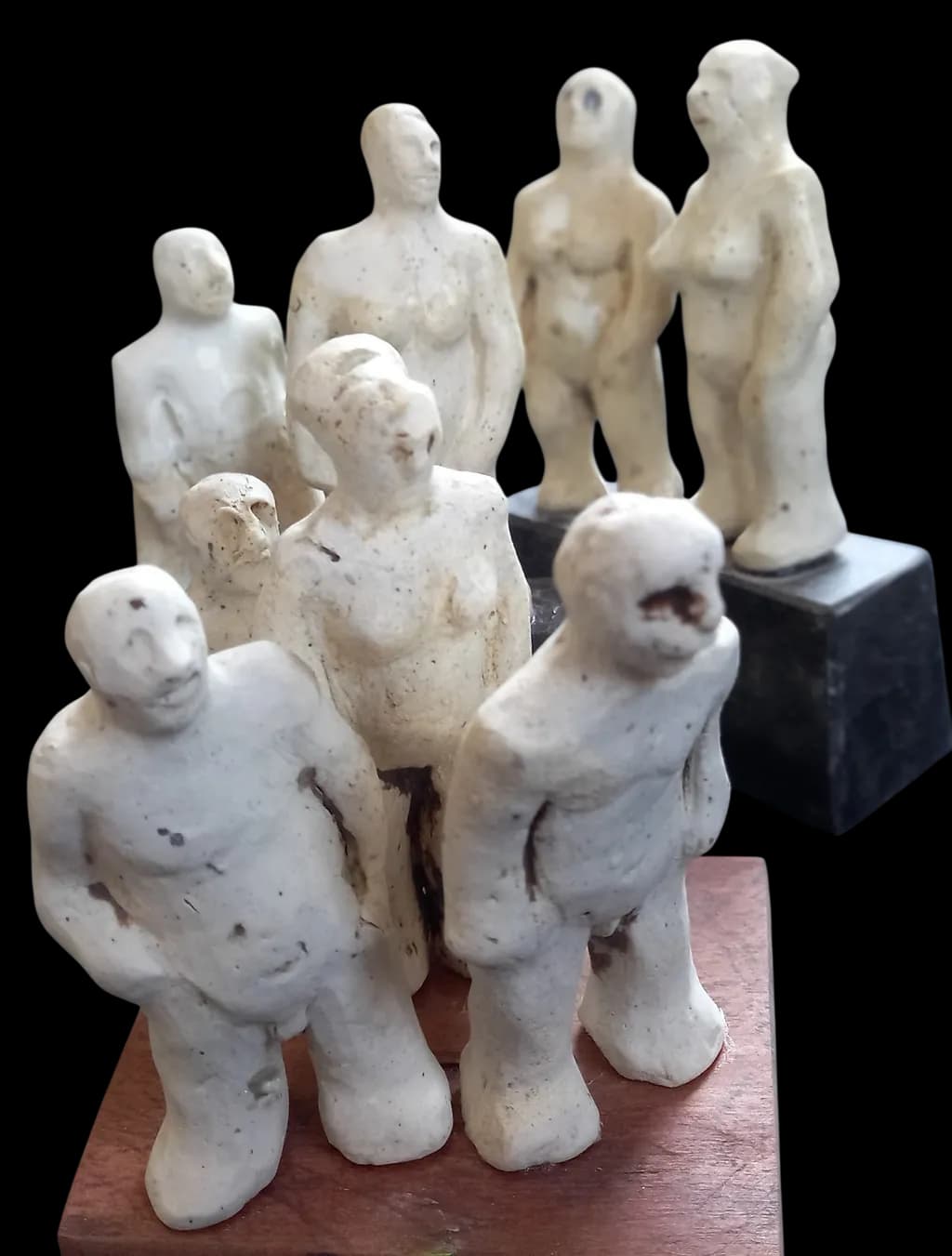 Stone Human Figures Group