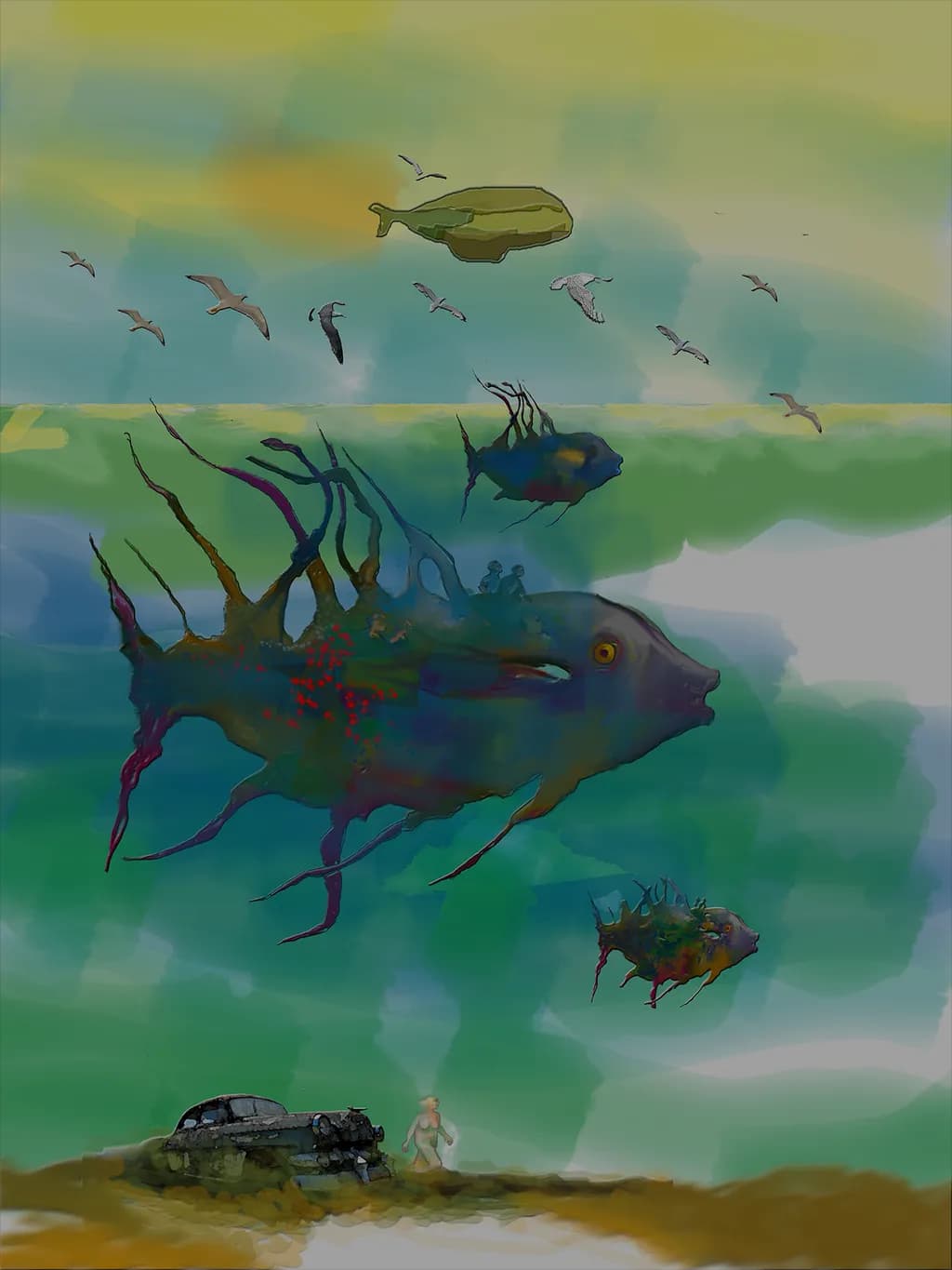 Pez Fish Scene