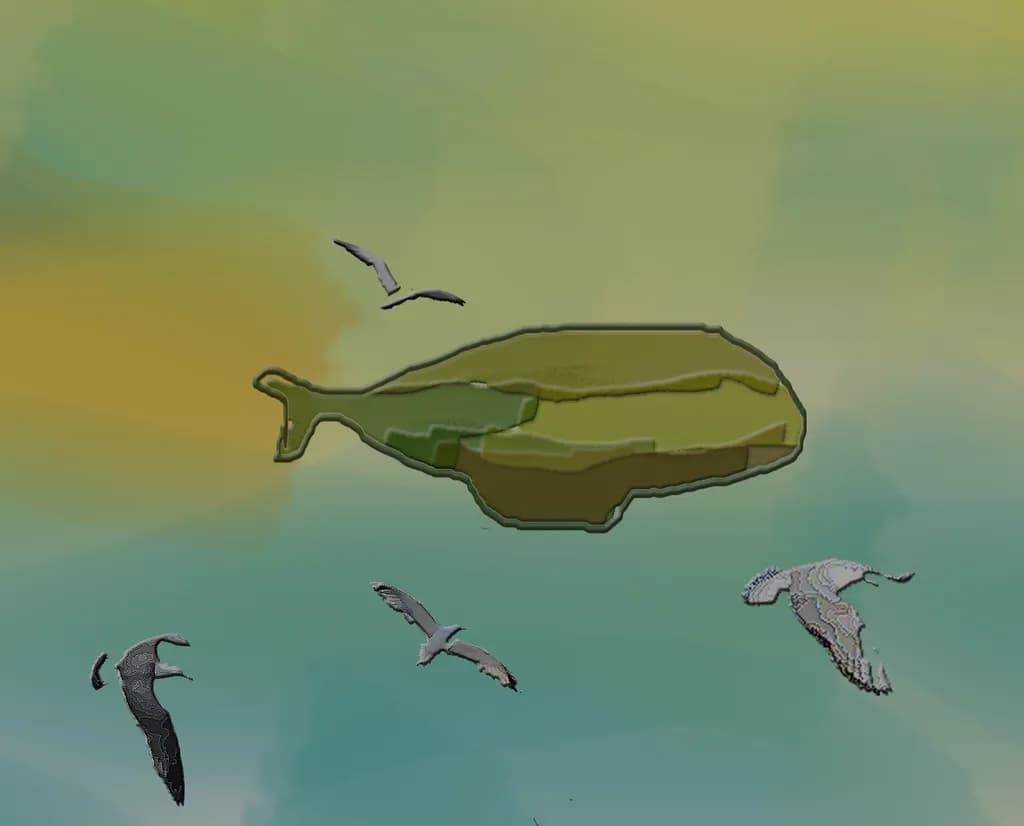 Pez and Birds Flight