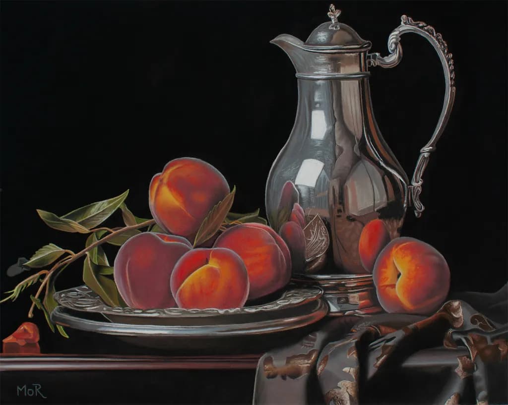 Peaches and Silver