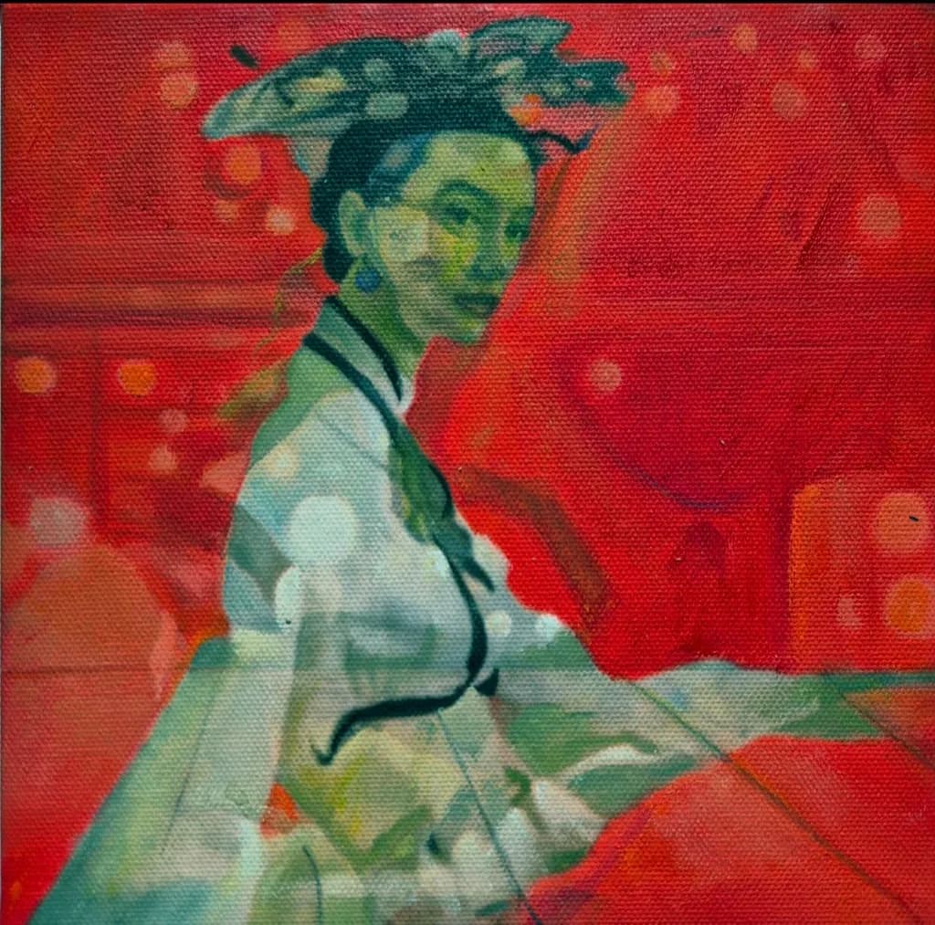 Abstract Portrait Woman