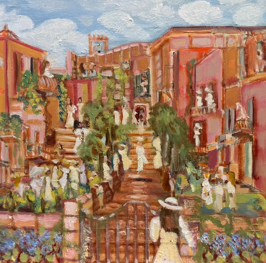Mediterranean Courtyard Market