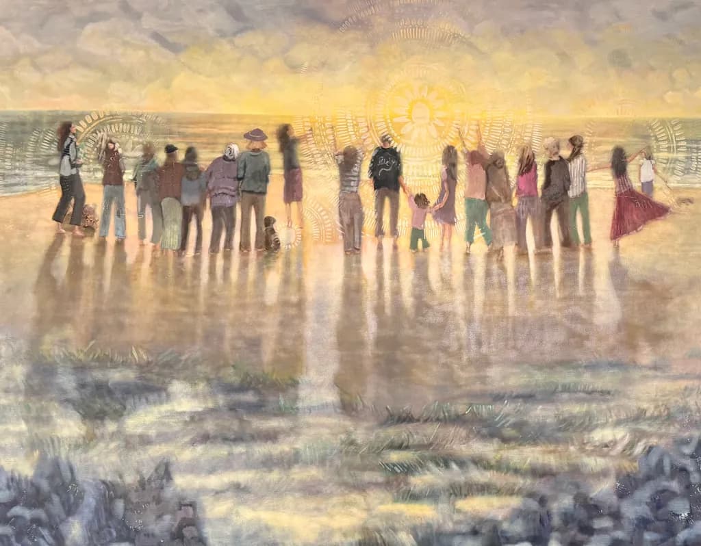 Gathering at Dusk