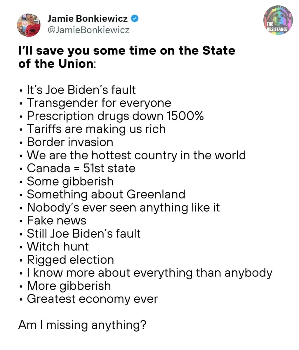 State of the Union Summary