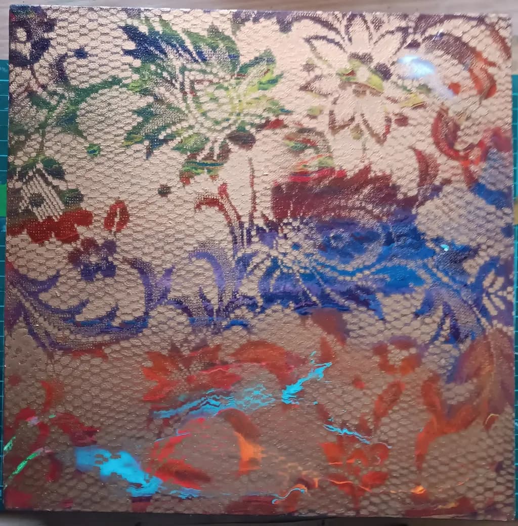 Iridescent Garden Lace