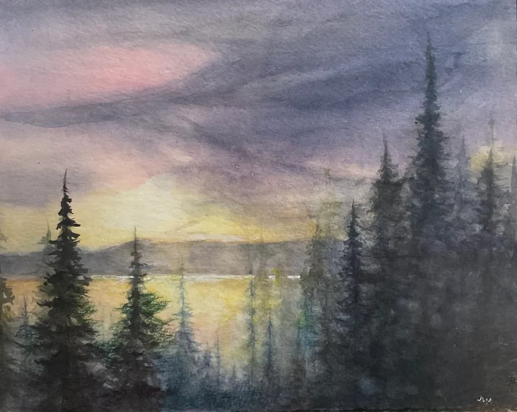 Twilight Pines