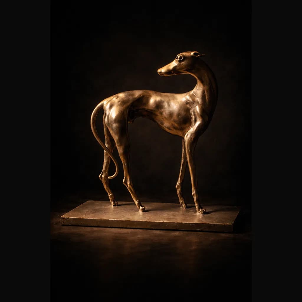 Bronze Greyhound