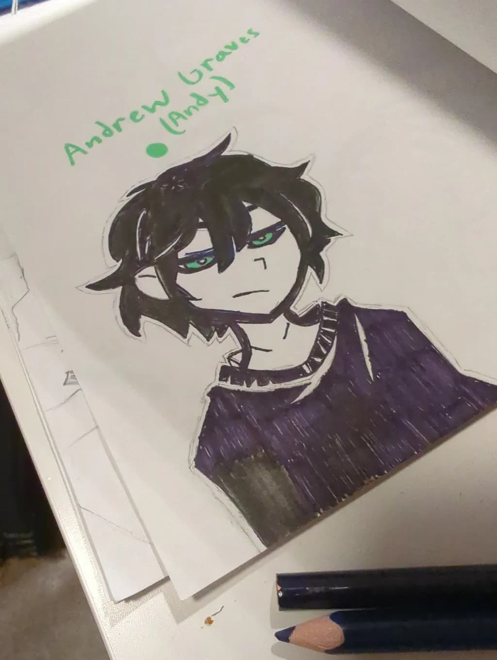 Green-Eyed Gaze