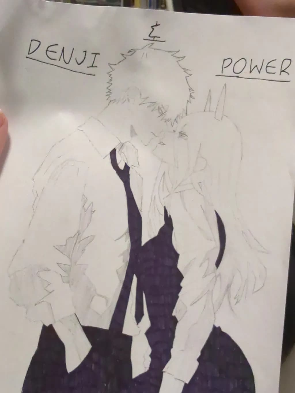 Denji and Power Connection