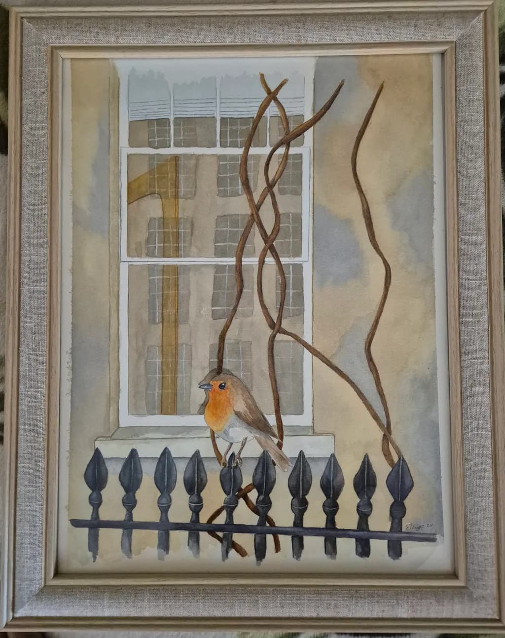 Perched by the Window