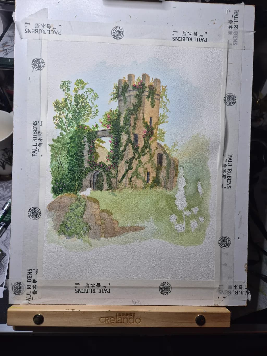 Ivy-Cloaked Tower