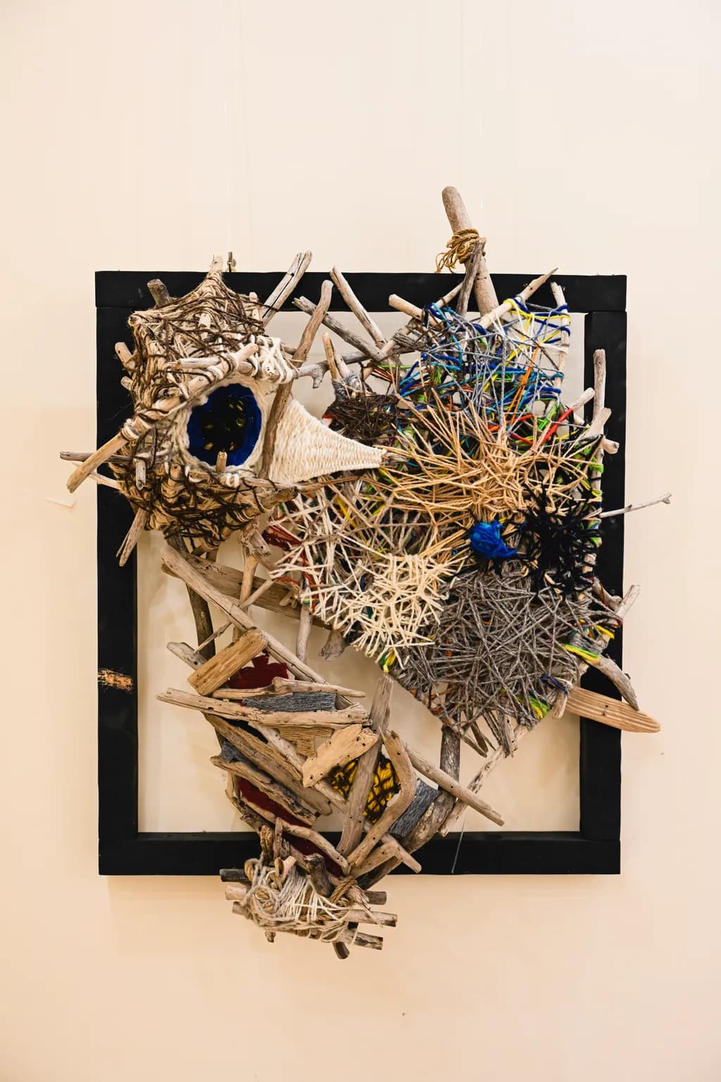 Threaded Driftwood Puzzle