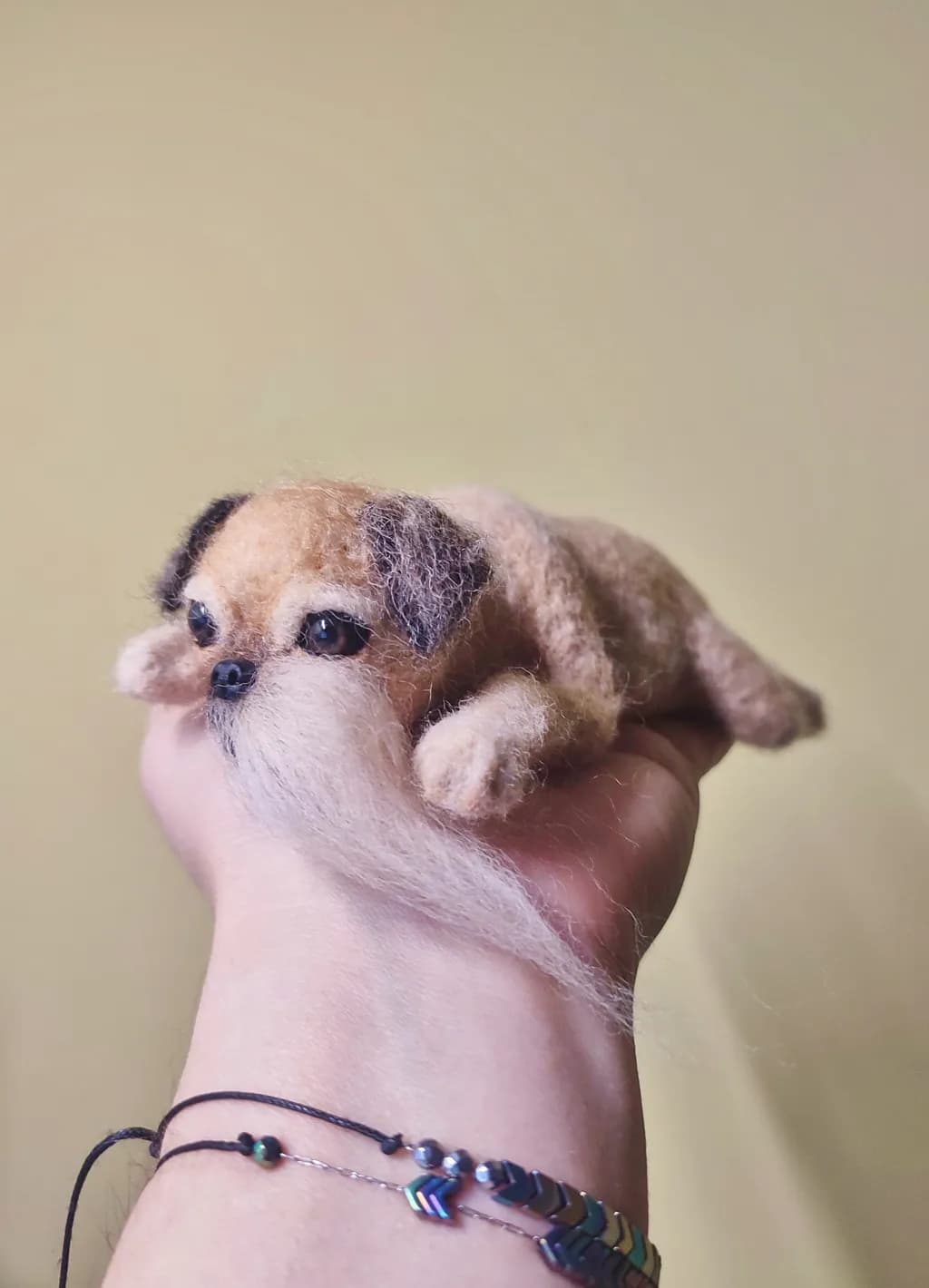 Miniature Felt Pup