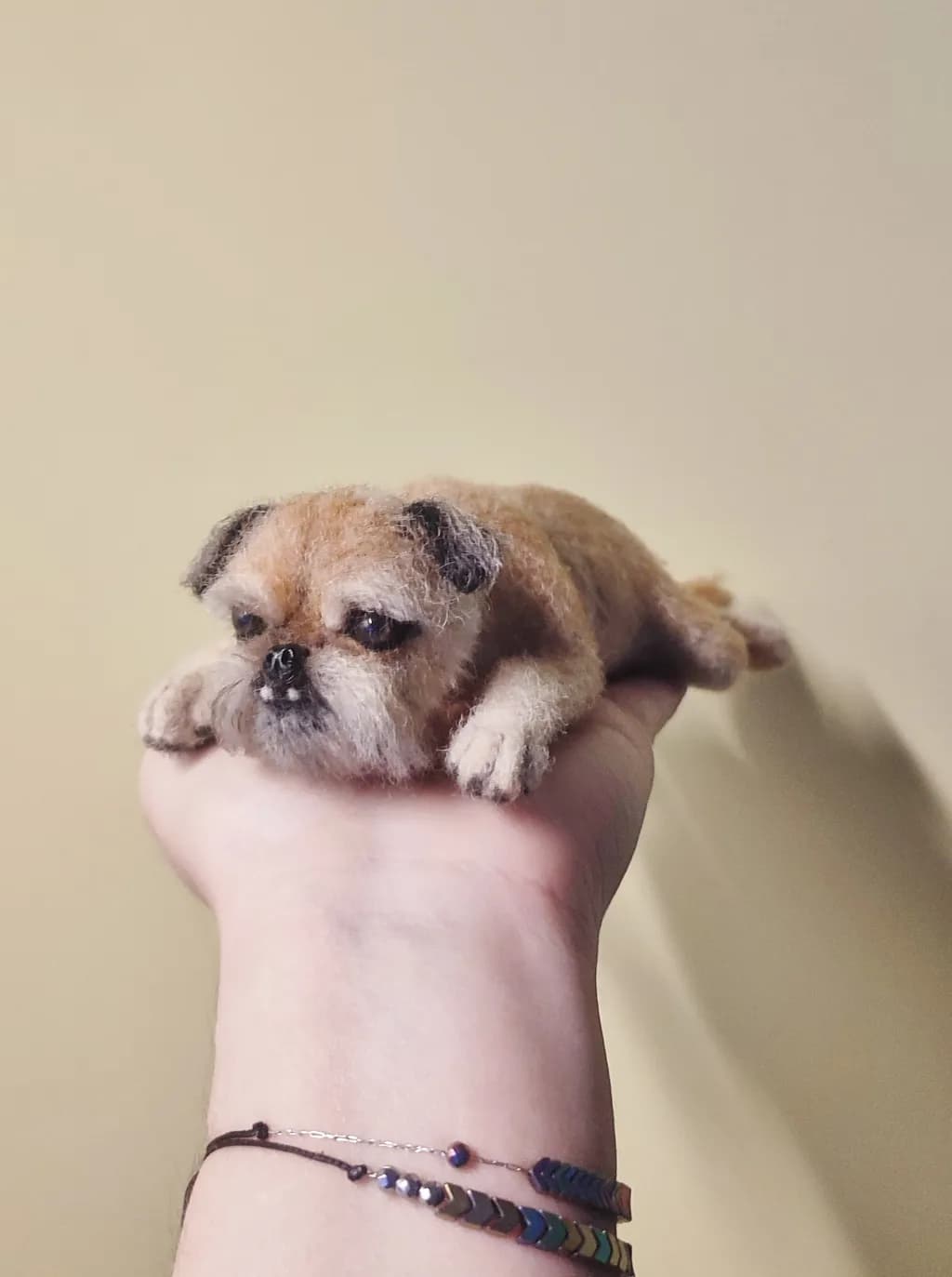 Miniature Felt Pup