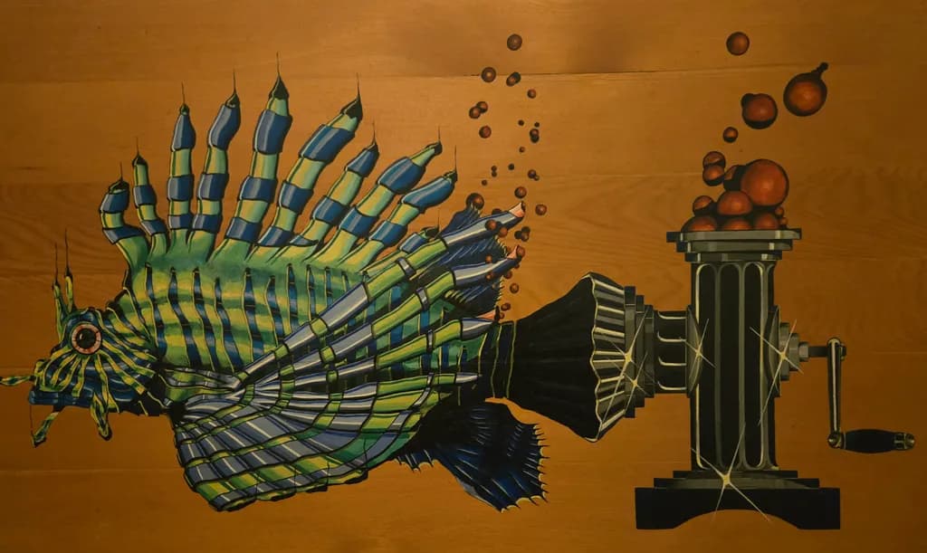 Mechanical Fish Grinder