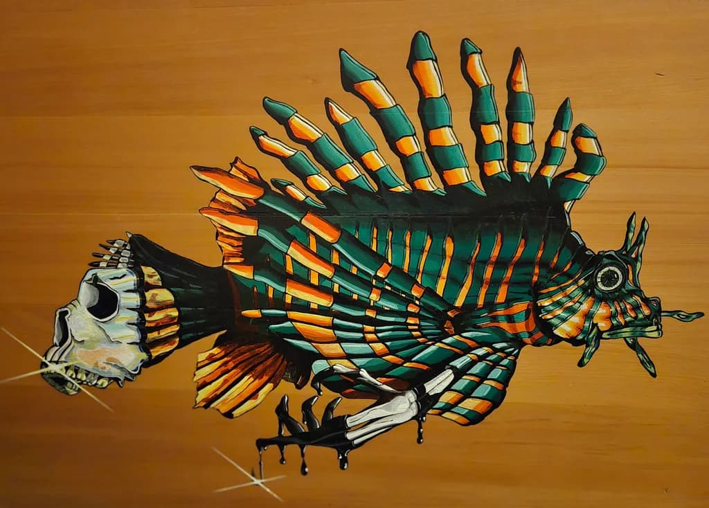 Skeleton Lionfish