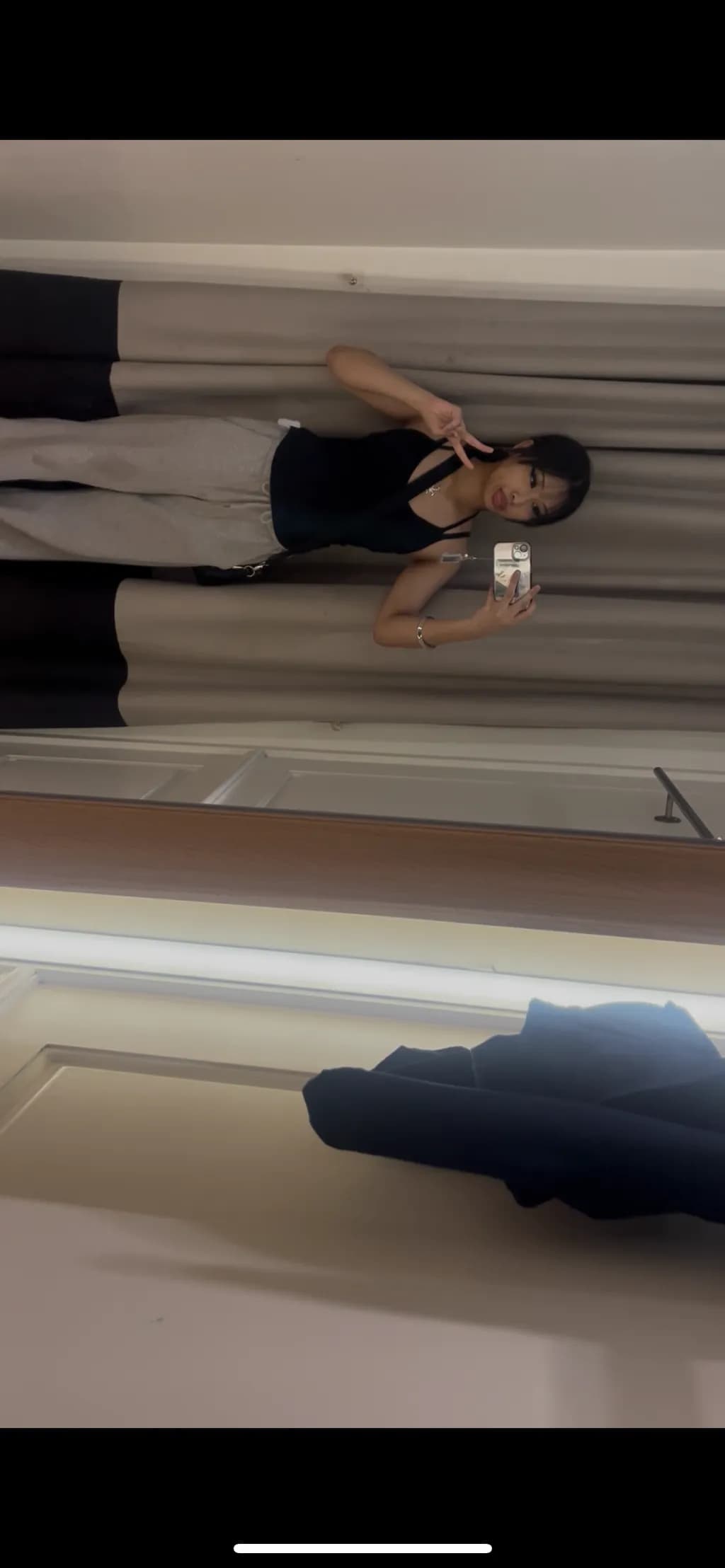 Casual Mirror Pose