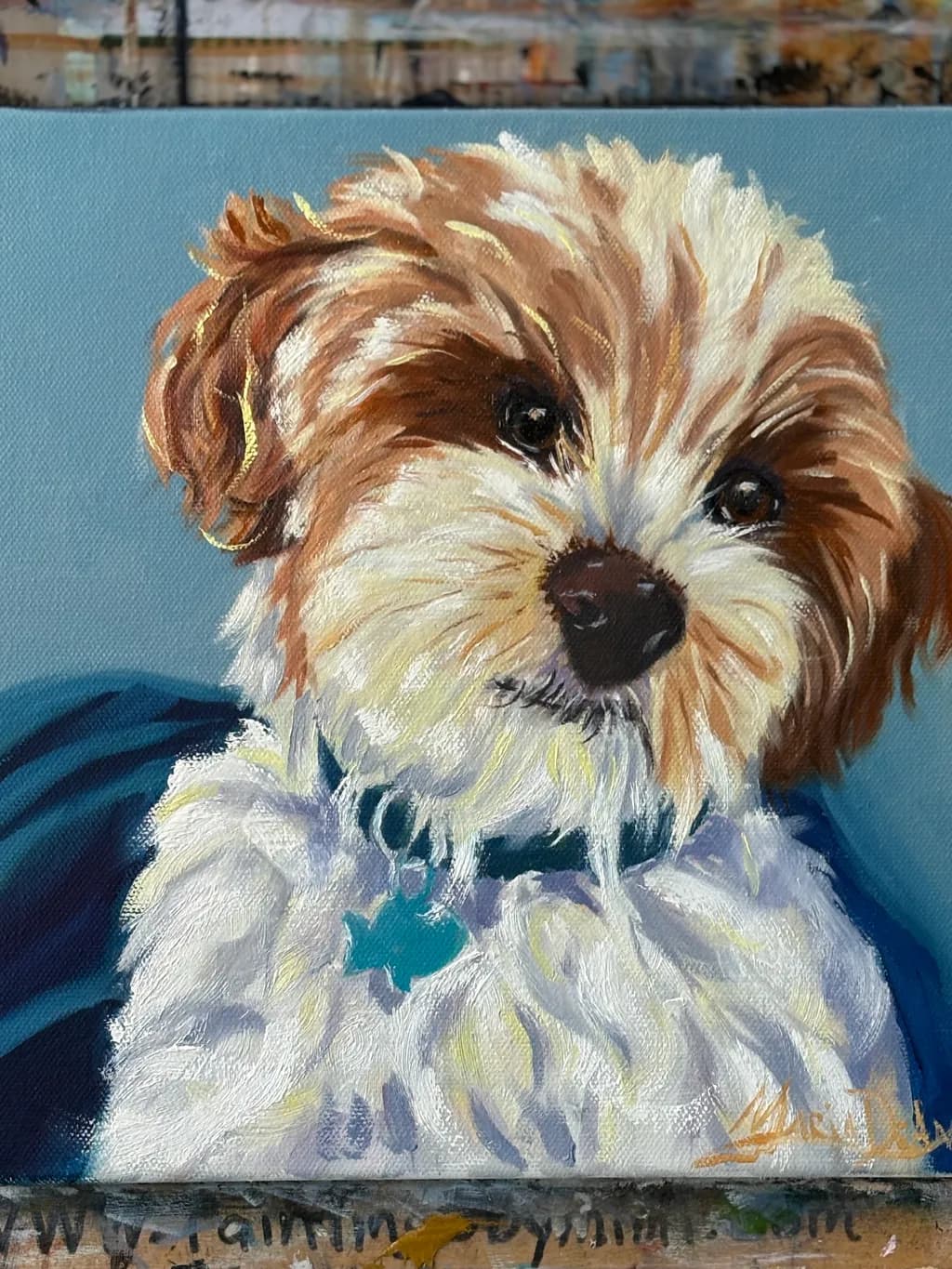Curly Coat Charm