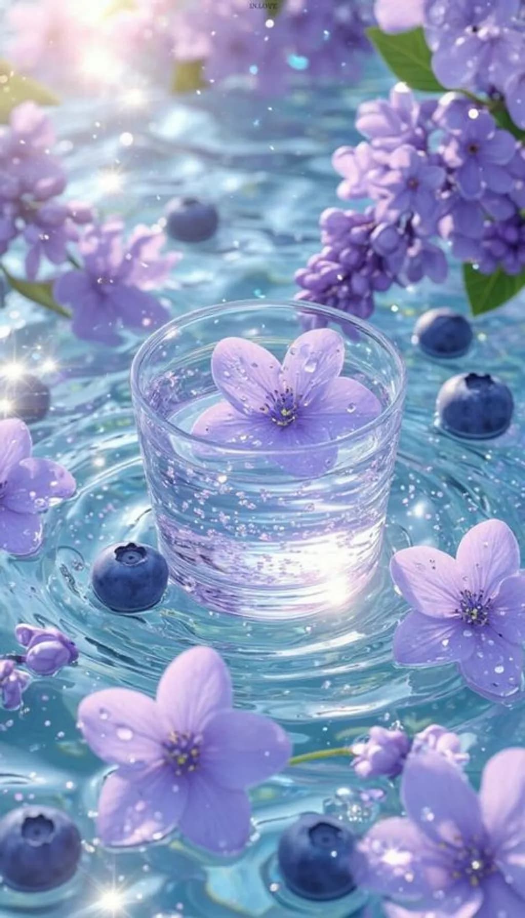 Blueberry Bloom Splash