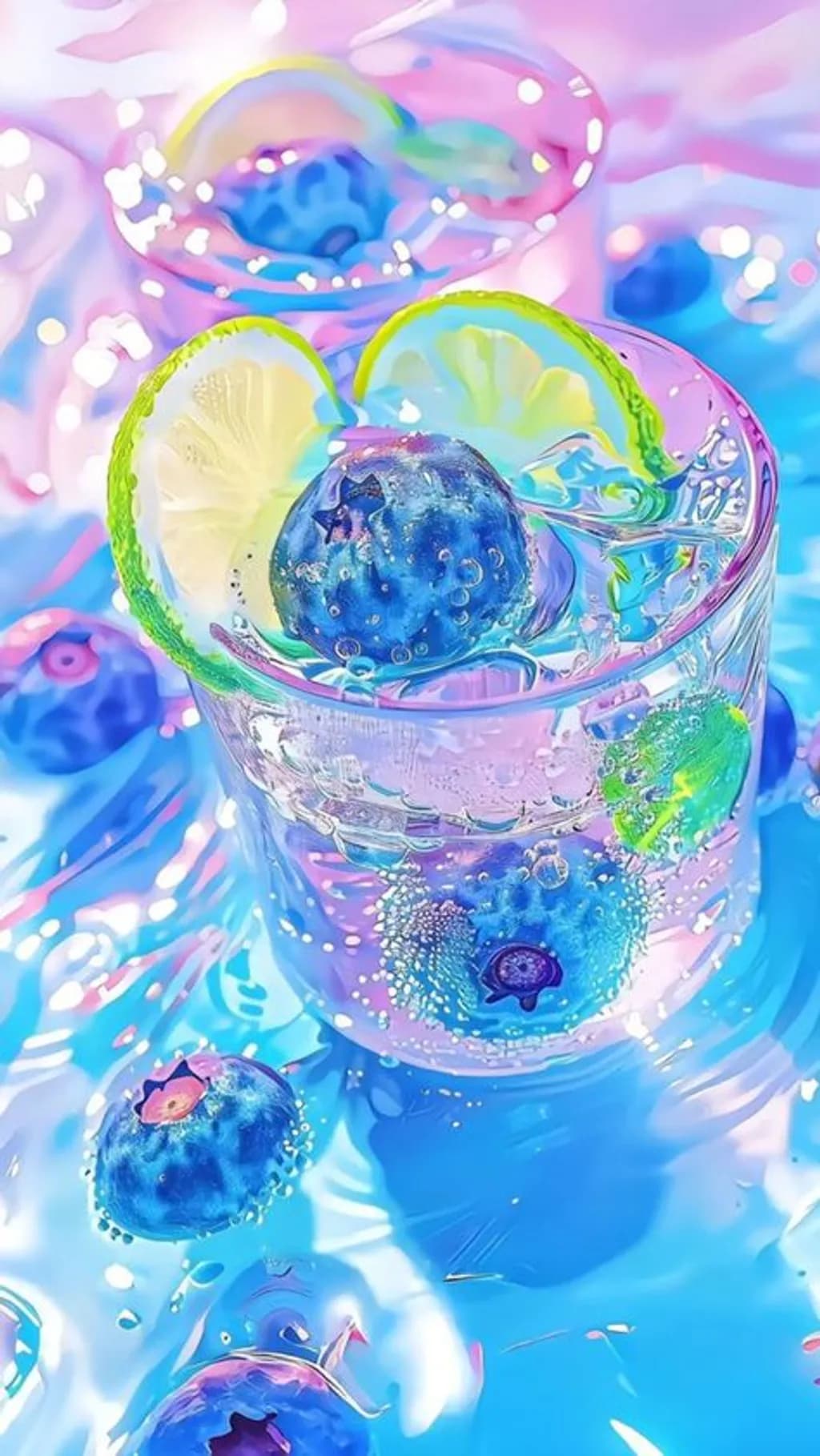 Blueberry Sparkle
